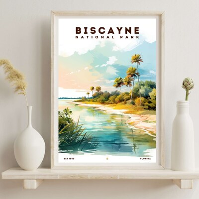Biscayne National Park Poster, Travel Art, Office Poster, Home Decor | S8 - image6